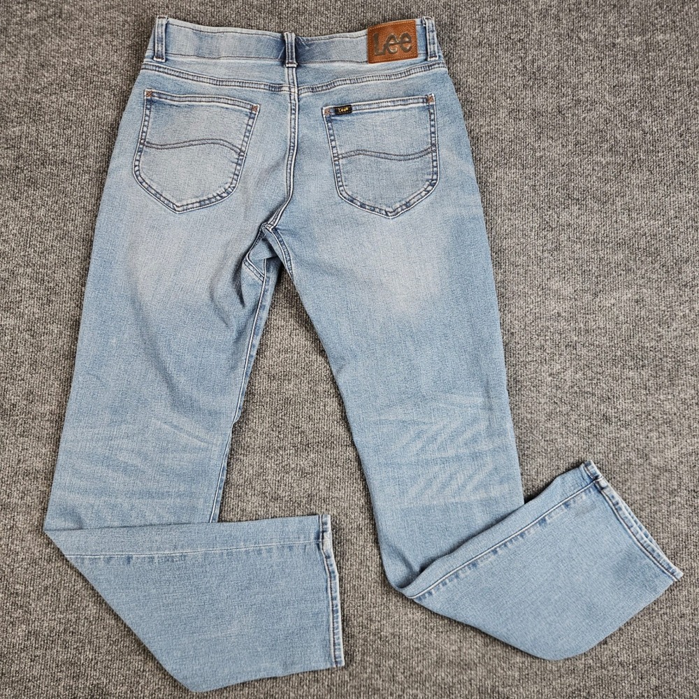 Lee Extreme Motion MVP Athletic Fit Tapered Leg Jeans Men's 32x34(32) Med Wash - Picture 10 of 11